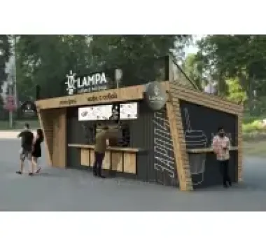 Container cafe 1 tầng 