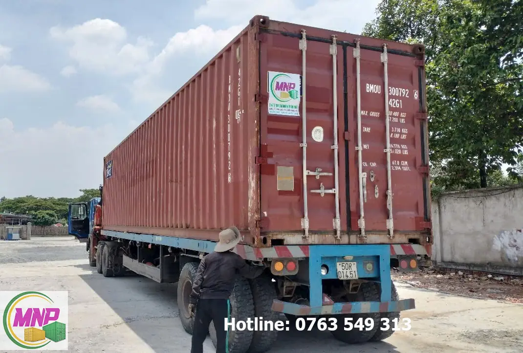 container cho thu&ecirc; 40 feet
