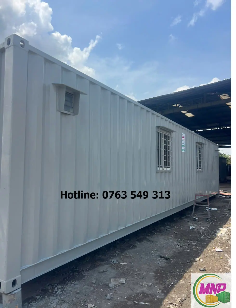 Container Văn Ph&ograve;ng 40 Feet C&oacute; Nh&agrave; Vệ Sinh
