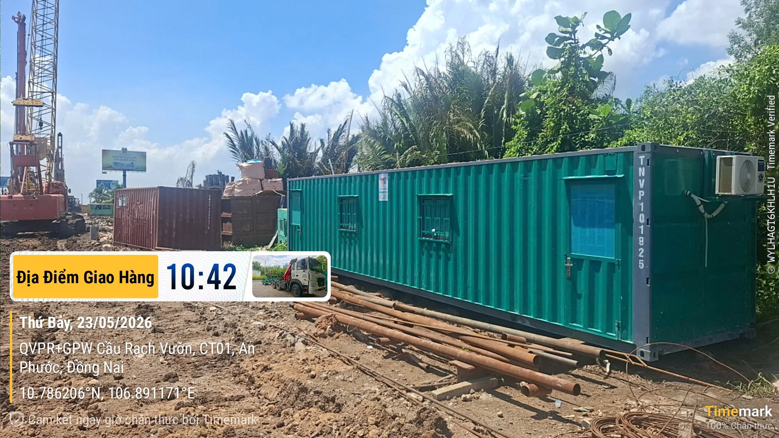 Cho Thu&ecirc; Container Tại KCN Long Th&agrave;nh