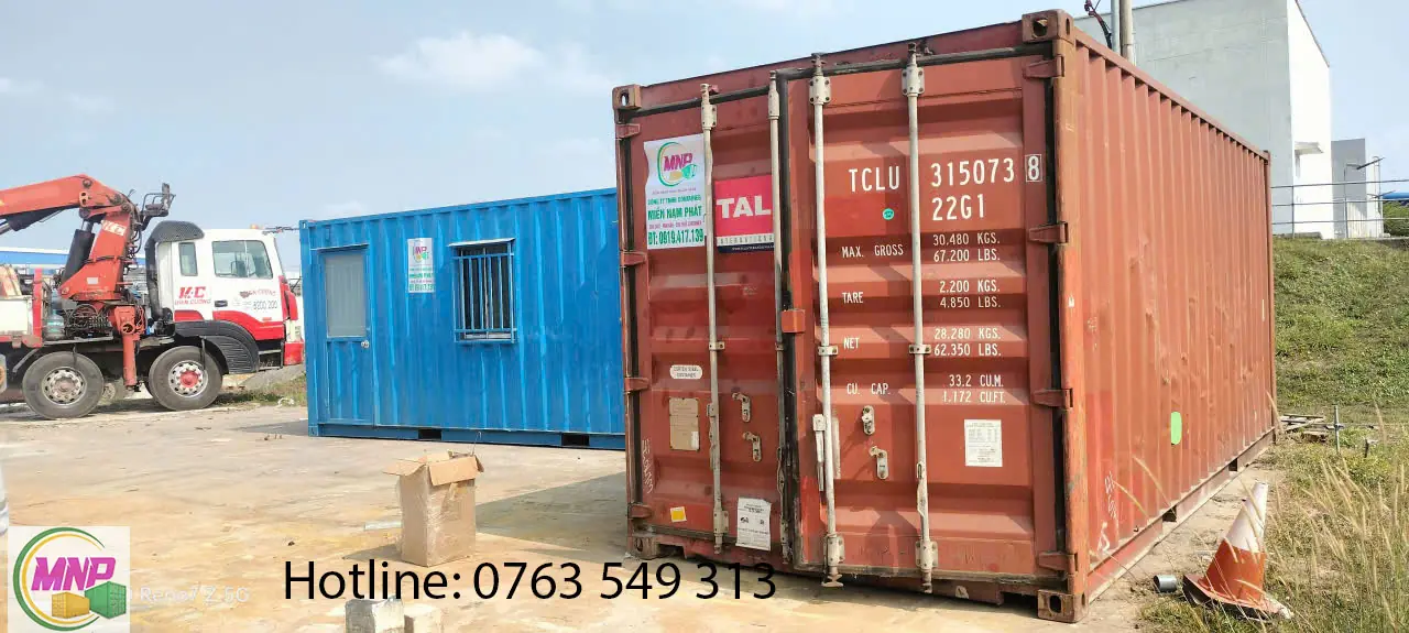 Cho Thu&ecirc; Container Tại KCN Long Th&agrave;nh