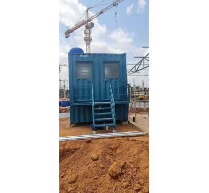 Container nhà vệ sinh 10ft có bể phốt